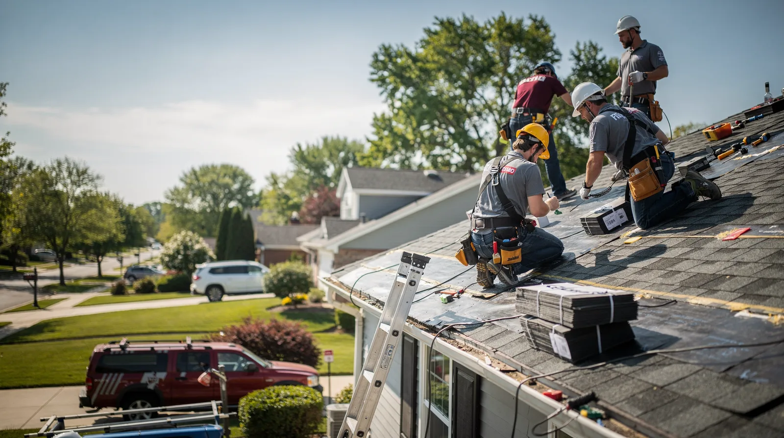 Roof Repair in Oquawka, IL around you